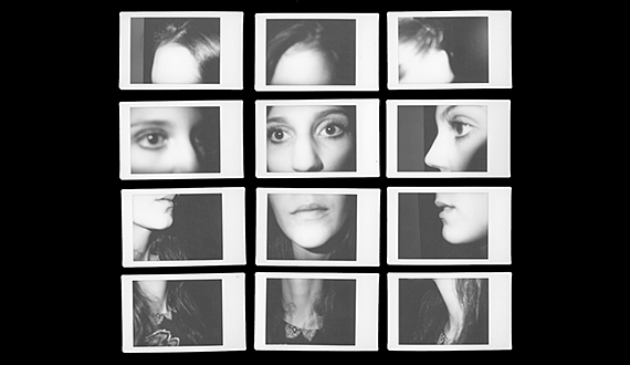 instant photo portrait collage