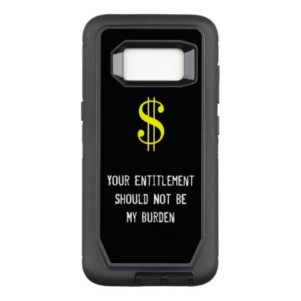 The Entitled Phone Cas OtterBox Defender Samsung Galaxy S8 Case