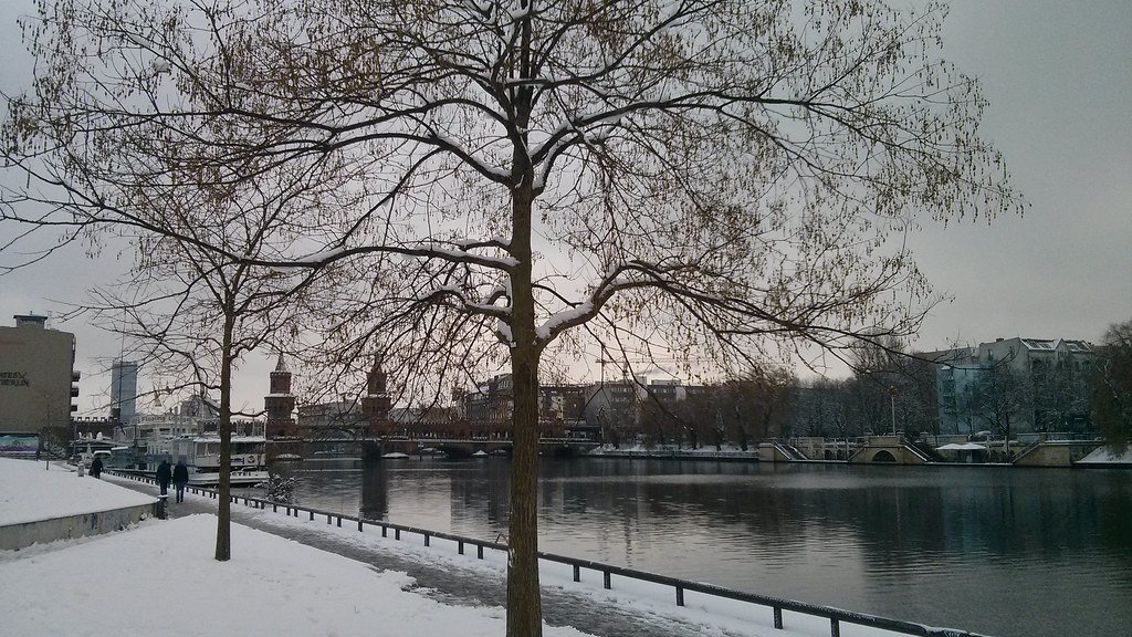 Berlin in the snow