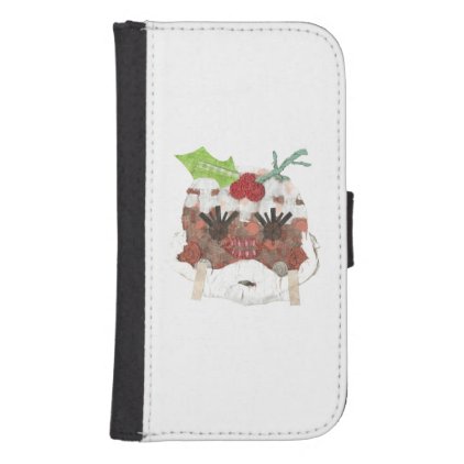 Ms Pudding Samsung Galaxy S4 Wallet Case