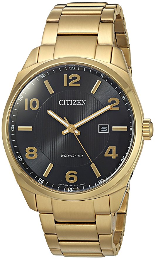 Citizen Men's Eco-Drive Casual Gold Watch