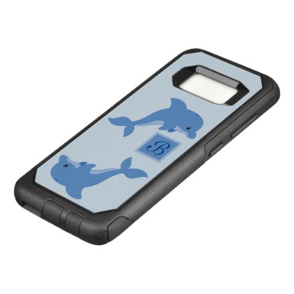 A Cute Happy Dolphin OtterBox Commuter Samsung Galaxy S8 Case