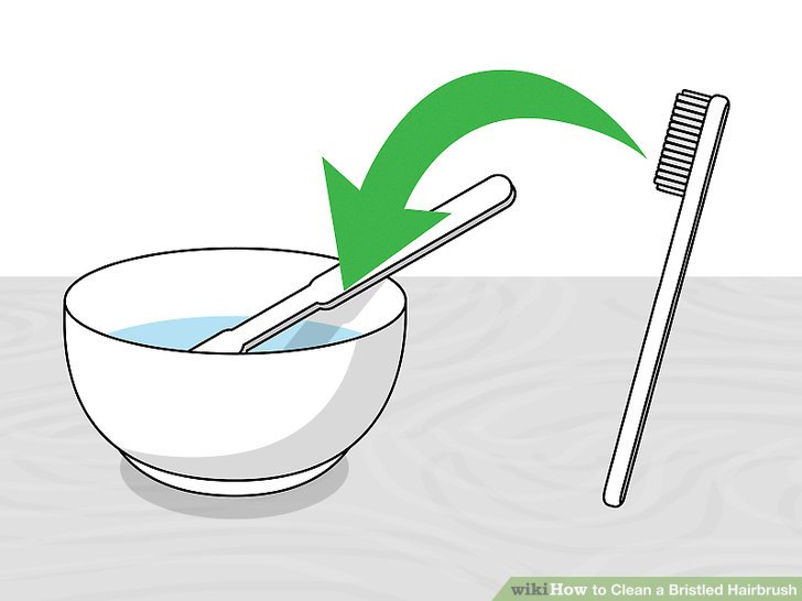Clean a Bristled Hairbrush Step 8 Version 2.jpg