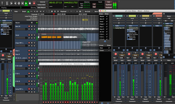 Ardour Audio editing software: The best free and premium options
