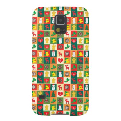 Great Christmas Pattern Case For Galaxy S5