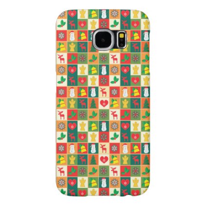 Great Christmas Pattern Samsung Galaxy S6 Case