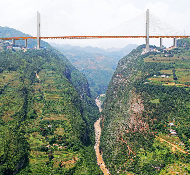 World's highest bridge opens to traffic