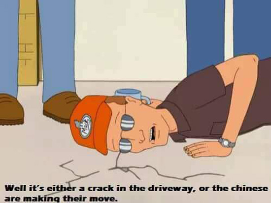 Dale knows what's up (or down)