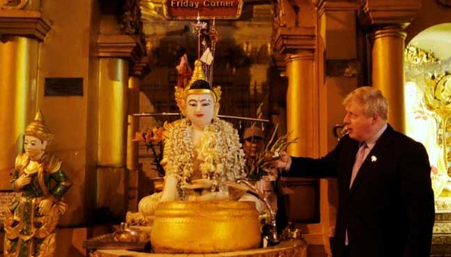 ‘Not appropriate,’ envoy tells Boris over Kipling poem in Myanmar