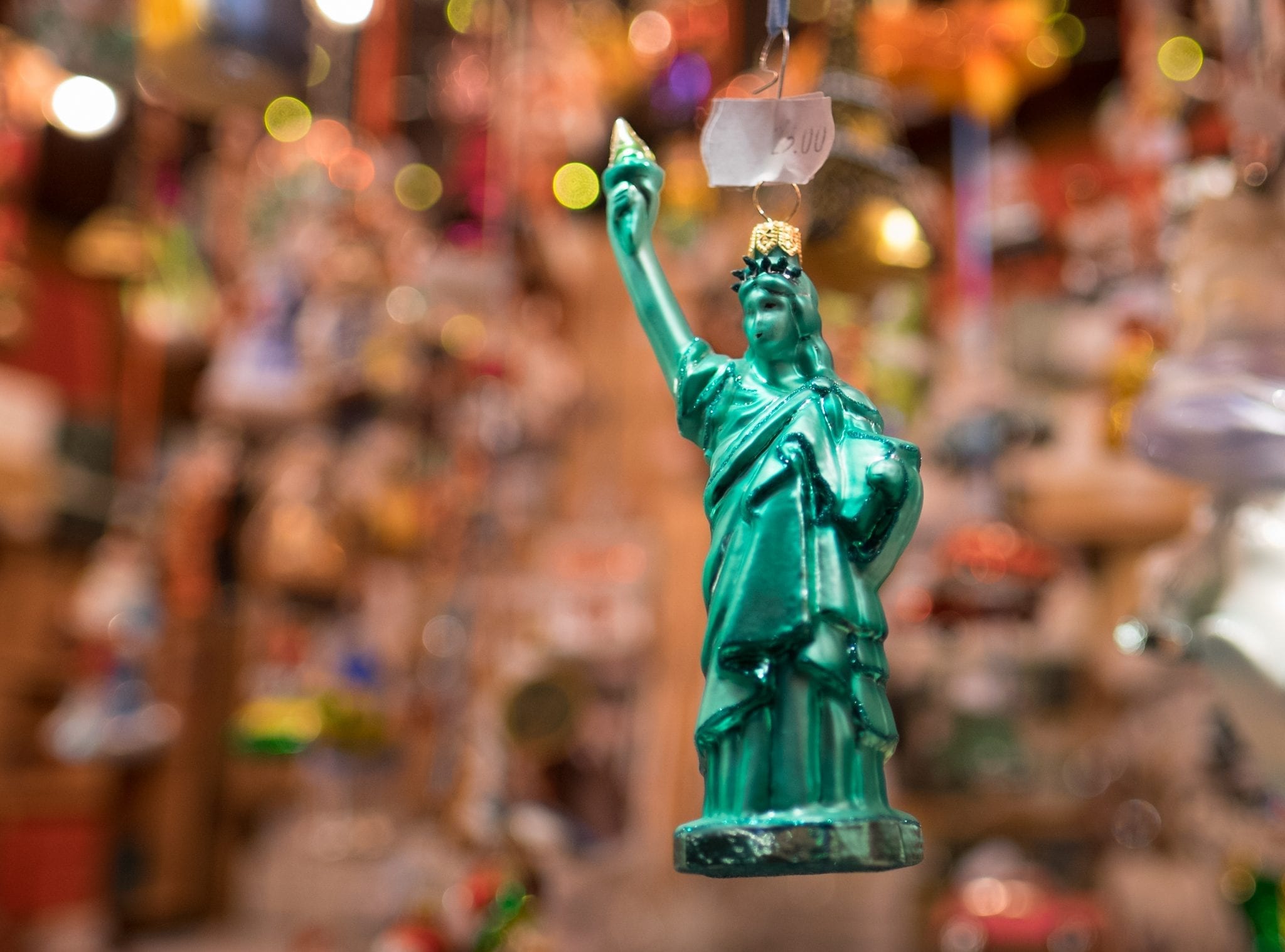 Statue of Liberty Christmas in Bavaria