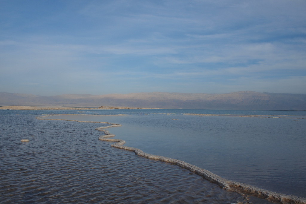 Israel - The Dead Sea - Salt Bridge