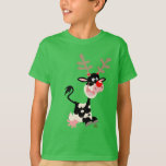 Cow Masquerading as Reindeer Children T-shirt