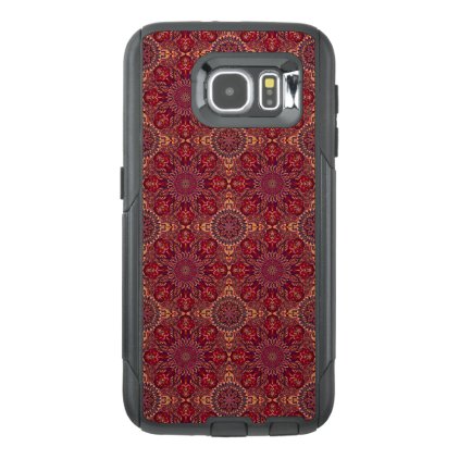 Colorful abstract ethnic floral mandala pattern de OtterBox samsung galaxy s6 case