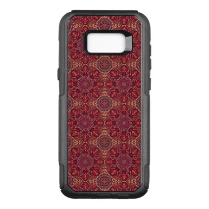 Colorful abstract ethnic floral mandala pattern de OtterBox commuter samsung galaxy s8+ case