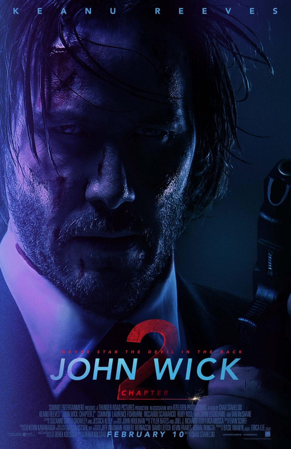 poster John Wick 2 (Keanu Reeves)