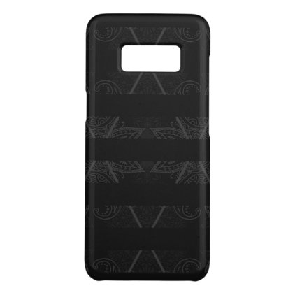 Striped Argyle Embellished Black Case-Mate Samsung Galaxy S8 Case