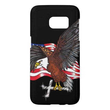 American Eagle with Cross Samsung Galaxy S7 Case