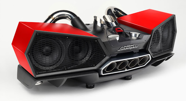 New Lamborghini Carbon Fiber Speakers Cost you $24.000