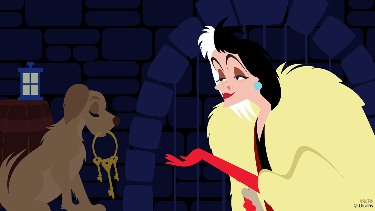 Disney Doodle: Cruella De Vil