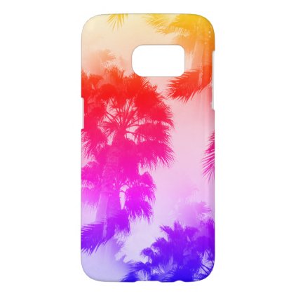 Palm trees phone case