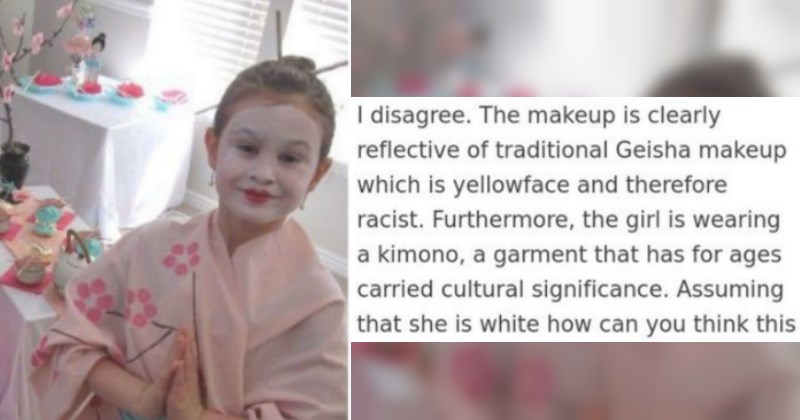 SJW Calls Little Girl Racist For Dressing Like Geisha, Gets Destroyed By Japanese Person