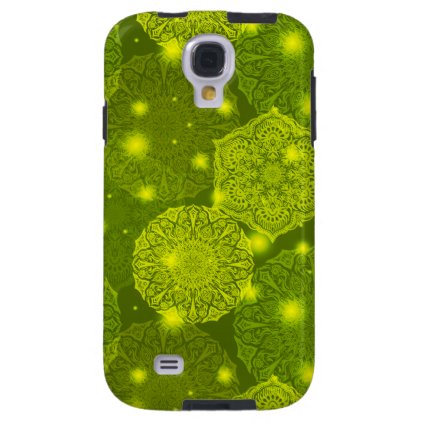 Floral luxury mandala pattern galaxy s4 case