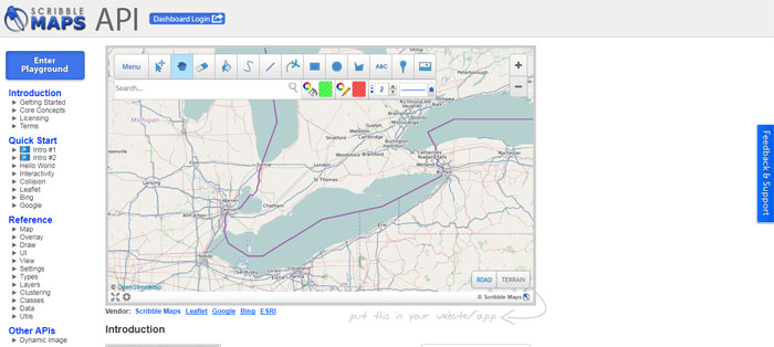 Scribble-Maps Maps APIs To Use In Your Projects