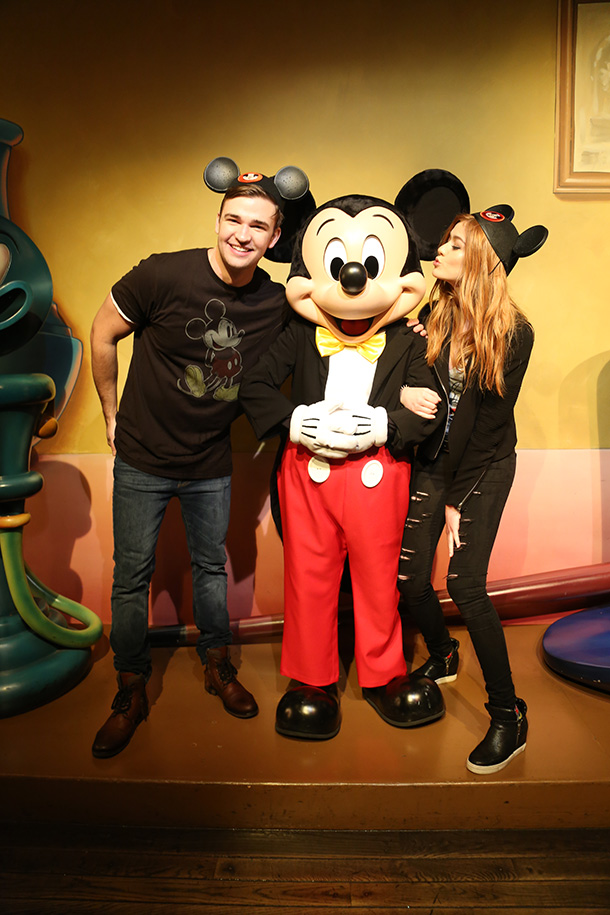 Disneyland Resort was Beyond Magical with Burkely Duffield from Freeform's 'Beyond' and Katherine McNamara from 'Shadowhunters'