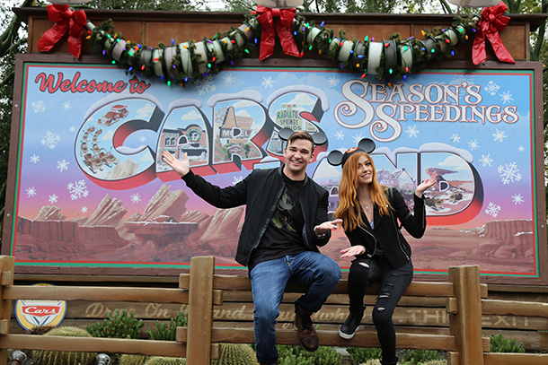 Disneyland Resort was Beyond Magical with Burkely Duffield from Freeform's 'Beyond' and Katherine McNamara from 'Shadowhunters'