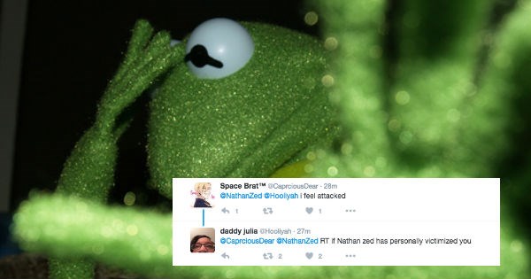 kermit the frog,twitter,muppets,FAIL,sad kermit,dark humor,reactions,funny