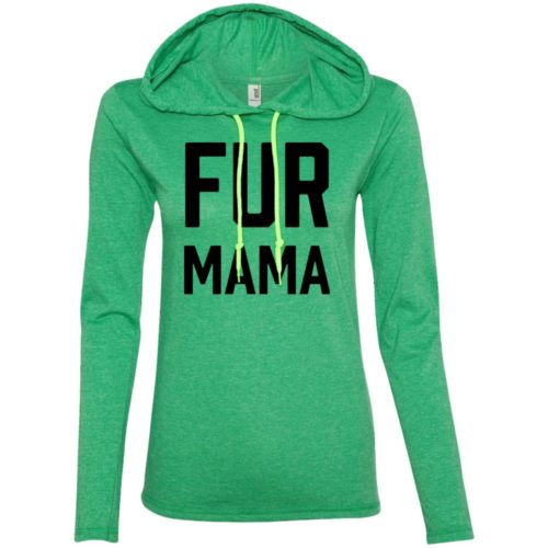 Fur Mama Statement Ladies’ Lightweight T-Shirt Hoodie