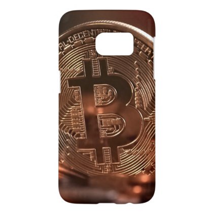 Bitcoin Samsung Galaxy S7, Barely There Phone Case