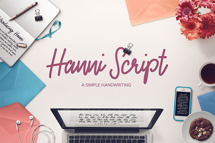 Hanni-Script-1 Signature Font Examples: Pick The Best Autograph Font