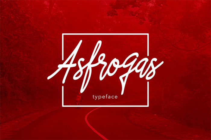 asfrogas1a- Signature Font Examples: Pick The Best Autograph Font