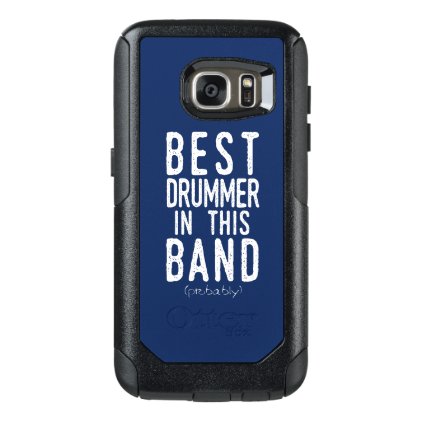 Best Drummer (probably) (wht) OtterBox Samsung Galaxy S7 Case