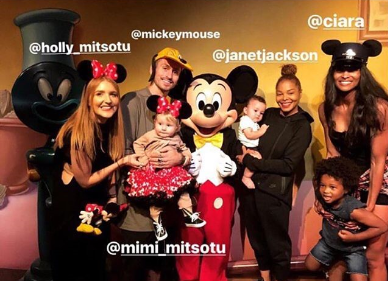 Dounble Date! Janet Jackson, Ciara Take Their Kids To Disneyland