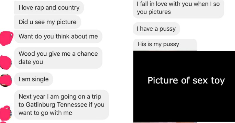 Guy Sends Insane Sequence of Disturbing Messages to Girl On Facebook to Try to Win Her Over