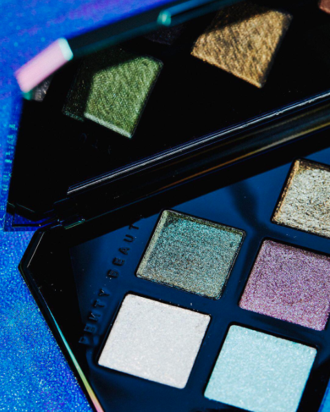 The Galaxy palette is a major standout with "14 celestial-inspired colors that range from sheer, glittering topcoats to smoky, shimmer-drenched hues."
