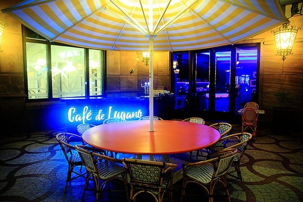 ▲文華精品Café de Lugano盧卡諾歐風餐酒館。（圖／萍子提供）
