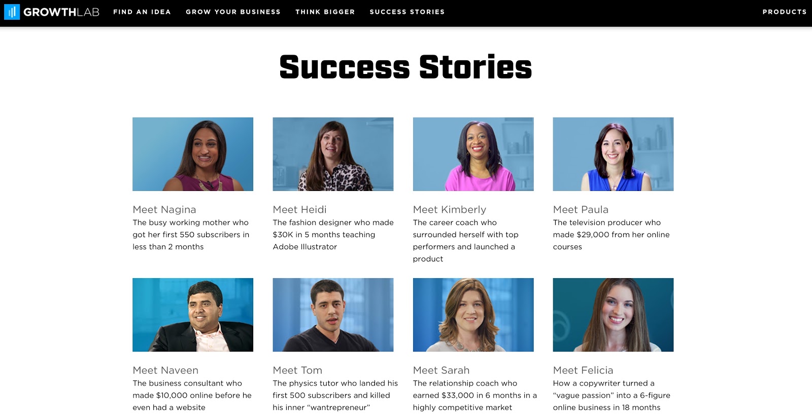 Success Stories GrowthLab