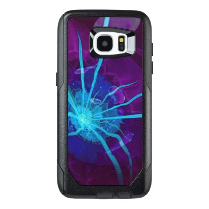 Beautiful Bioluminescent Sea Anemone FractalFlower OtterBox Samsung Galaxy S7 Edge Case