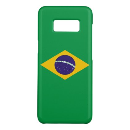 Samsung Galaxy S8 Case with flag of Brazil