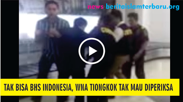 Heboh Video WNA Tiongkok Tak Bisa Bahasa Indonesia Menolak Diperiksa Imigrasi