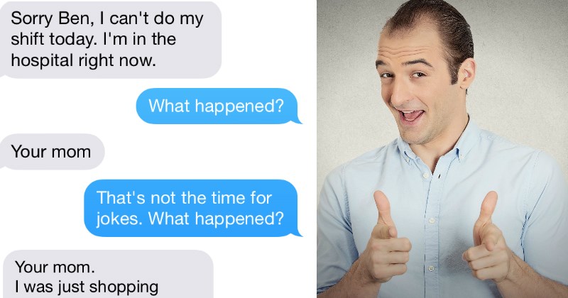 Guy Tells 'Your Mom' Joke to Boss to Get Out of Work and It Ends Up Not Being a Joke