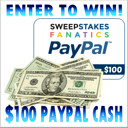 Sweepstakes Fanatics $100 PayPal Giveaway Ends 2/5 Worldwide