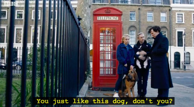 It turns out that the reason why the dog didn't move was because, while filming that episode, the actual dog couldn't move, so they made a scene about it.
