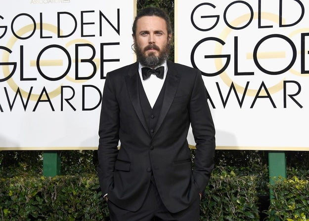 On Sunday, Casey Affleck won the Golden Globe for Best Actor in a Motion Picture in the drama category for his role in Manchester by the Sea.