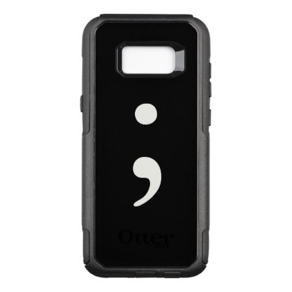 Semicolon OtterBox Commuter Samsung Galaxy S8+ Case