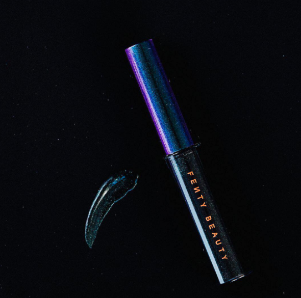 And then there's this super cool Eclipse 2-In-1 Glitter Release Eyeliner that gets more intense as you blend it. For a more subtle metallic finish, apply and leave as is. But for a high-impact sparkle, blend it with the Galaxy 2-Way shadow brush! It's available in three shades.