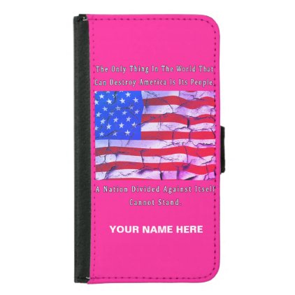 A Nation Divided Samsung Galaxy S5 Wallet Case